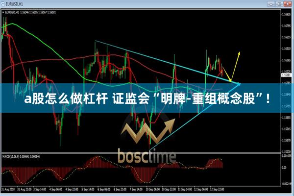 a股怎么做杠杆 证监会“明牌-重组概念股”!