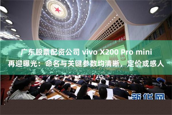 广东股票配资公司 vivo X200 Pro mini再迎曝光：命名与关键参数均清晰，定价或感人