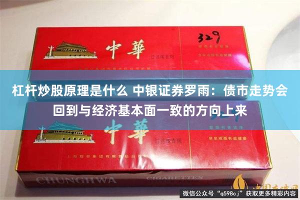 杠杆炒股原理是什么 中银证券罗雨：债市走势会回到与经济基本面一致的方向上来