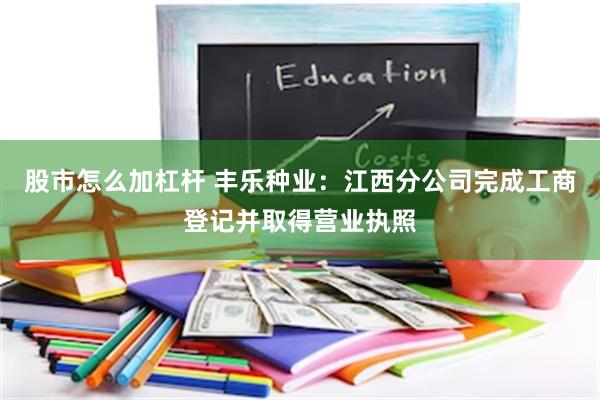 股市怎么加杠杆 丰乐种业：江西分公司完成工商登记并取得营业执照